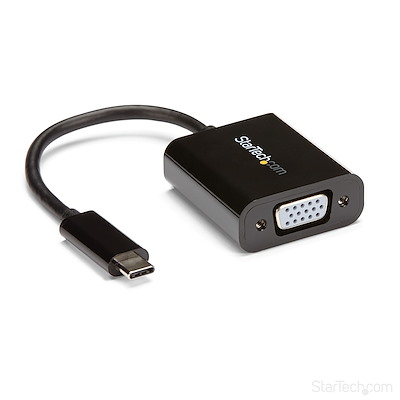 Convertidor USB Tipo-c to vga 1080p de Aluminio con Cable de Nylon y Contacto Chapado en Oro Conversor para MacBook Pro ICZI Adaptador USB C a VGA Gris etc Google Chromebook Pixel 