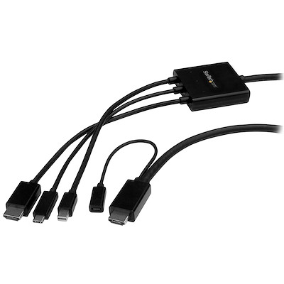 USB-C, HDMI eller Mini DisplayPort till HDMI-konverterarkabel - 2 m