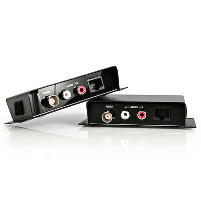 Composite Video Extender over Cat 5 with Audio