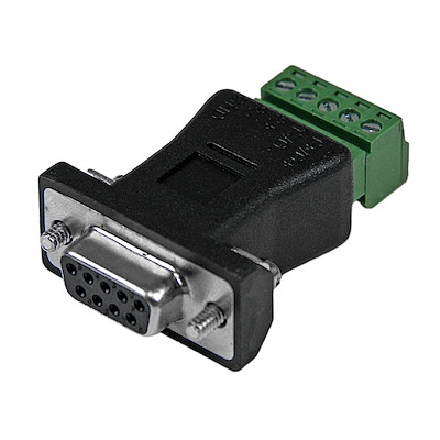 RS422 RS485 Serial DB9 to Terminal Block Adapter