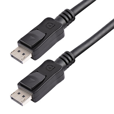 20ft (6m) DisplayPort Cable - 2560 x 1440p - DisplayPort to DisplayPort Cable - DP to DP Cable for Monitor - DP Video/Display Cord - Latching DP Connectors - HDCP & DPCP