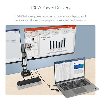 ドッキングステーション／USB-C （USB 3.1 Gen 1）& USB-A接続
