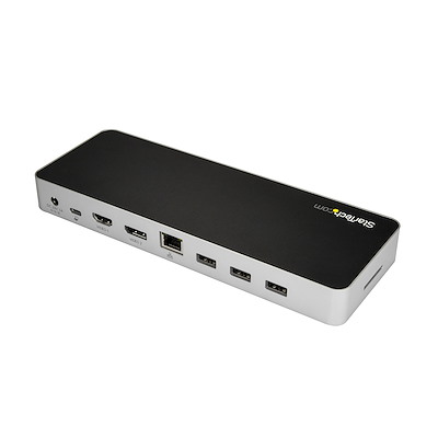 デュアル4Kモニタ対応USB-Cドック 60W USB PD SDカード