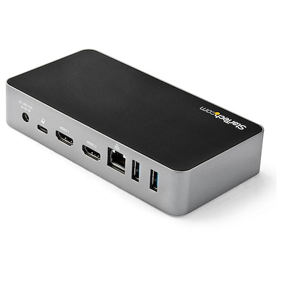 Station D'accueil USB-C 12-en-1 Avec Alimentation 96 W - 2 HDMI 4K, 4 Ports USB, Ethernet, SD/TF, Audio, Pour MacBook, Dell, HP
