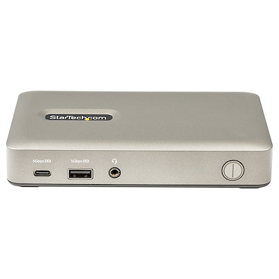 USB-Cドッキングステーション DisplayPort 4K30/VGA/65W PD