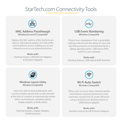 Startech.com Adaptateur Multiport Usb-c Pour Ordinateur Portable Avec Hdmi  Et Vga à Prix Carrefour