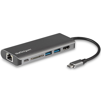 USB-Cハブ 4K HDMI／2x USB-A／SD／有線LAN／60W PD - USB-Cマルチポートアダプター | StarTech.com  日本