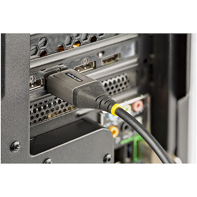 Cavo DisplayPort 1.4 30 Cm 8K 60Hz HDR10 - 4K 120Hz - Schermatura EMI - Nero