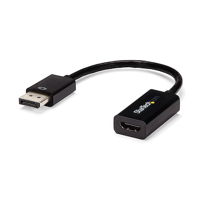 DisplayPort to Adapter 4K - Active - DisplayPort Mini Adapters StarTech.com United Kingdom