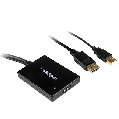 DisplayPort to HDMI Adapter with USB Audio