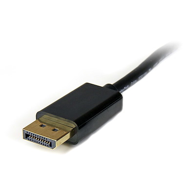 DP2MDPMF6IN DP Male to Mini DP Female M/F StarTech.com 6in DisplayPort to Mini DisplayPort Video Cable Adapter Black