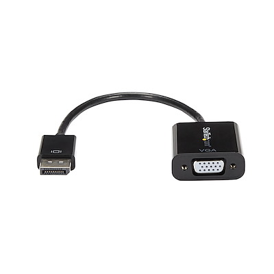 DisplayPort to VGA Adapter - Active DP to VGA Converter - 1080p Video -  DP/DP++ Source to VGA Monitor Cable Adapter - DP to VGA Adapter Dongle  Digital 