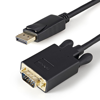 Câble adaptateur DisplayPort mâle 1.2 vers VGA femelle (D-sub DE