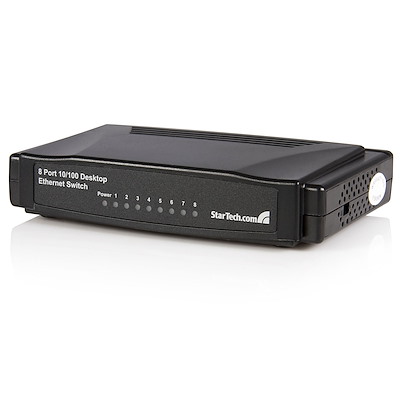 8 Port 10/100 Mbps Fast Ethernet Switch - Ethernet Switches