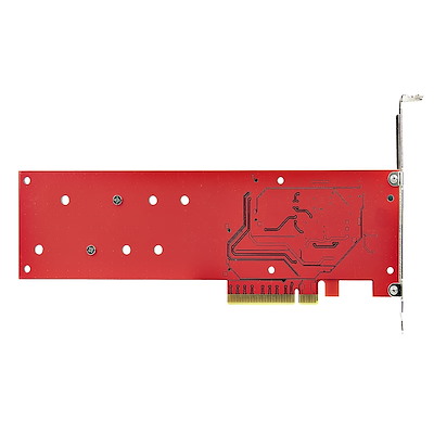 M.2 NVMe変換 拡張カード、PCIe分岐機能対応 Amazon.co.jp: StarTech.com PCIe拡張カード／PCIe x8／2x M.2