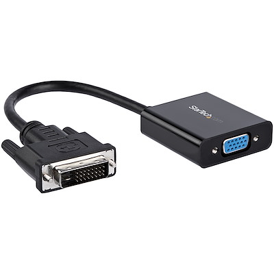 Câble adaptateur DVI vers VGA de 20 cm - Câbles adaptateurs vidéo