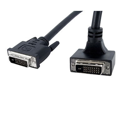 6ft 90 Degree Down Angled Dvi D Cable Dvi Cables
