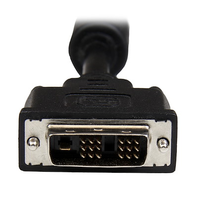 StarTech.com 1 ft DVI-D to DVI-D & HDMI Splitter Cable - M/F - Dual Link -  Black - Video Splitter (DVISPL1DH) : : Computers & Accessories