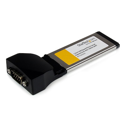 ExpressCard med 1 port till RS232 DB9-seriell kortadapter med 16950 - USB-baserad