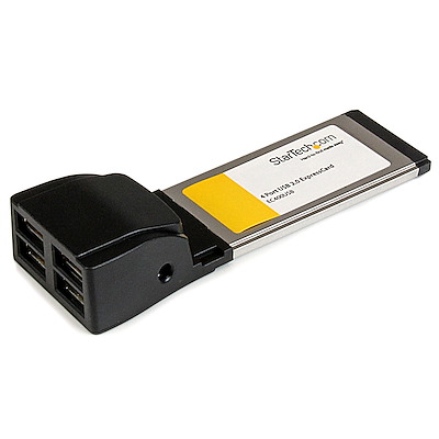 4 Port ExpressCard Laptop USB 2.0 Adapter Card