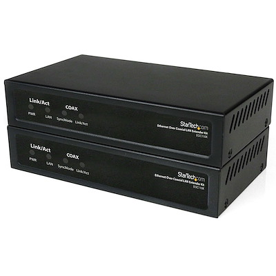 その他 StarTech.com  EOC1110K Amazon.co.jp: StarTech.com EOC1110K Gigabit Ethernet Coaxial IP