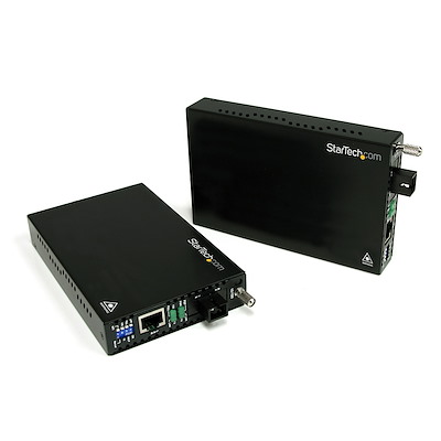 10/100 Mbps Ethernet Single Mode WDM Fiber Media Converter Kit (SC)