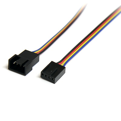 Cable Length: 60CM, Color: 20PCS Computer Cables 5.52.1mm DC to 4Port 3PinCooling Fan Power Cable 60CM 