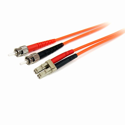 Multimode Duplex Fiber Cable (62.5/125, LC-ST)