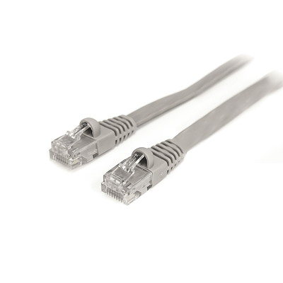 Selected Flat Cat5e UTP Patch Cable (Gray)