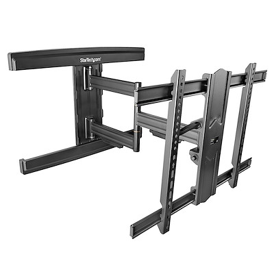 Full Motion Tv Wall Mount Up To 80 Inch Mounts Spain - Articulating Tv Wall Mount With Cable Box Holder