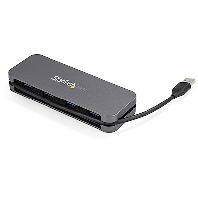 StarTech.com Hub USB 3.0 de 4 Puertos - USB-A a USB 3.0 Tipo A con Switches  Individuales de Encendido y Apagado - USB 3.2 Gen 1 SuperSpeed de 5Gbps -  Alimentado por