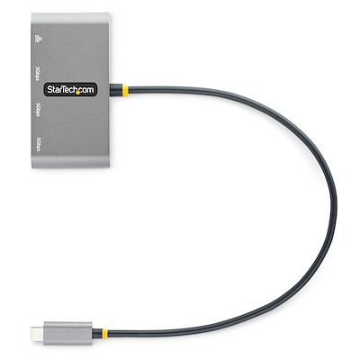 10/100/1000Mbps Ethernet | USB Type-C to 3x USB Type-A | USB 3.2