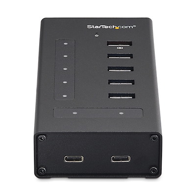 7 Port USB C Hub - USB Type-C to 2x USB-C/5x USB-A