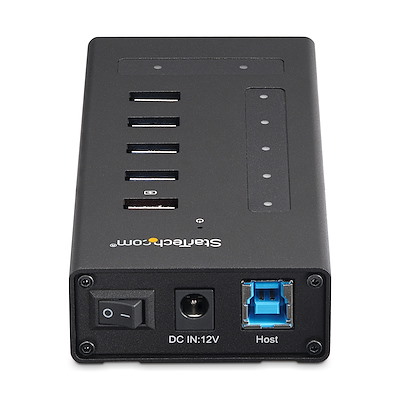 7 Port USB C Hub - USB Type-C to 2x USB-C/5x USB-A