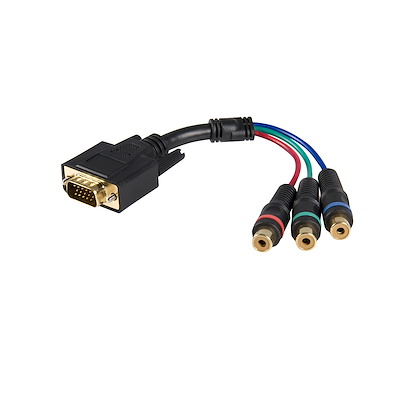 Selected HD15 to Component RCA Breakout Cable Adapter - M/F