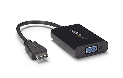 HDMI till VGA-videoadapter med audio för stationär/bärbar dator/Ultrabook - 1920x1080