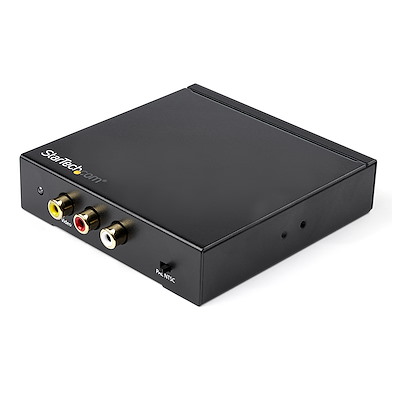 HDMI - RCAコンポジット変換コンバーター　ステレオ音声出力対応