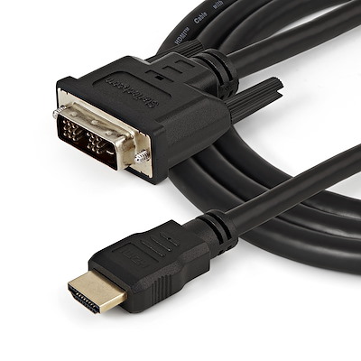 StarTech.com Câble HDMI vers DVI de 1,8 m, câble d'affichage DVI-D vers