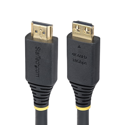 15ft (4.6m) High Speed HDMI Cable with Gripping Connectors, 4K