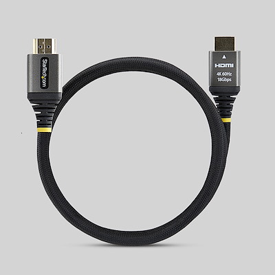 Ultra-flexible, slim HDMI cable designed for long-lasting