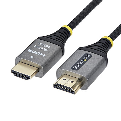 Ensure easy routing and full 4K 60Hz performance using this ultra