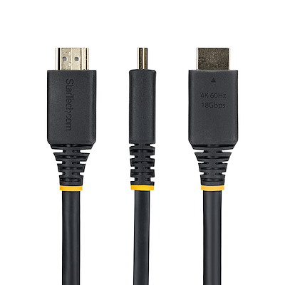 Add an external panel mount HDMI 2.0 connection to a workstation