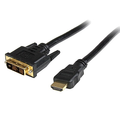 2m HDMI-DVI-D変換ケーブル HDMI オス－DVI-D オス