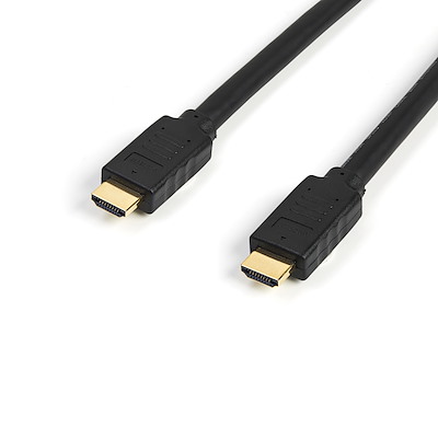 HDMI 2.0ケーブル／15m／アクティブ／4K60Hz／CL2規格／ 壁内配線可／HDR / ARC／イーサネット対応／High Speed  HDMI®／オス - オス／ブラック／ウルトラHD UHD モニター ディスプレイ コード／Ultra HD 4K