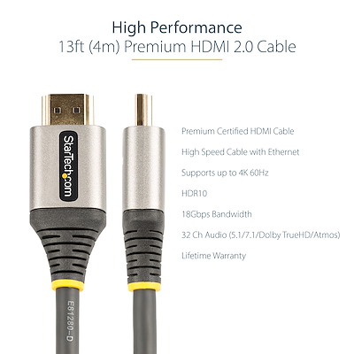  Ethereal 4m EM HDMI Cable EM-HDMI4 : Electronics