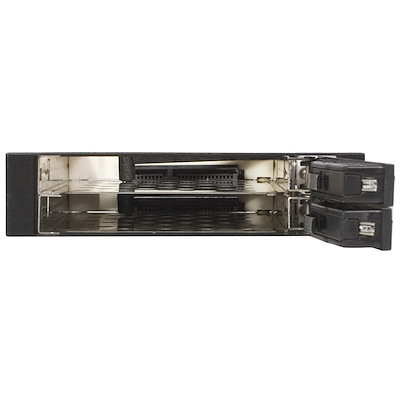 2 Drive 2.5in Trayless Hot Swap SATA Mobile Rack Backplane