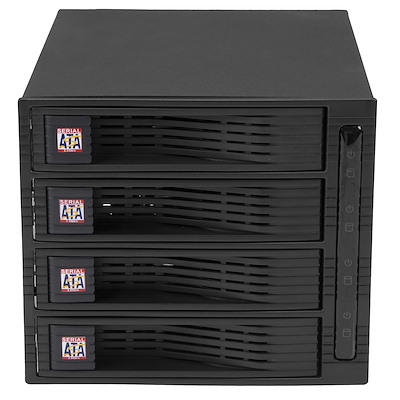 4 Drive 3.5in Trayless Hot Swap SATA Mobile Rack Backplane