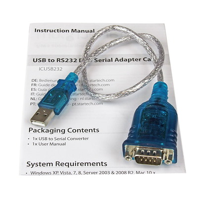 to RS232 DB9 Serial Adapter Cable - Serial & Adapters | StarTech.com