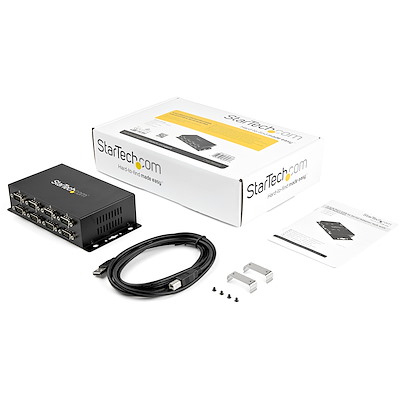8 Port USB to DB9 RS232 Serial Adapter - StarTech.com