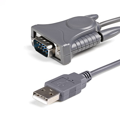 Storite BAFO USB to RS 232 Serial DB-9 Adapter Cable with Driver CD Add an RS 232 Serial Port to Your Laptop or Desktop Computer Through USB Black